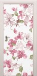 XL deursticker roze bloemen_3424175